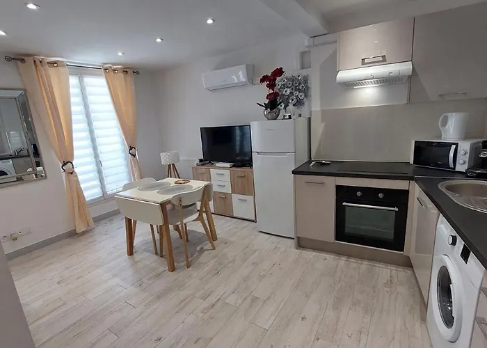 Studio Lumineux Avec Parking Proche Monaco, Nice, Plage Et Gare