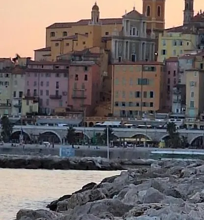 Studio Lumineux Avec Parking Proche Monaco, Nice, Plage Et Gare Menton Buitenkant foto